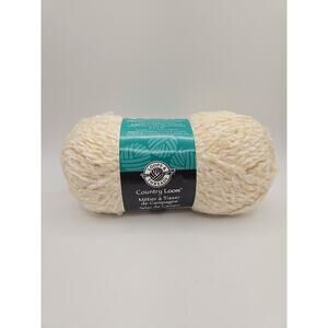 Loops & Threads Country Loom Warm Cream Yarn Knit Crochet Fast Shipping